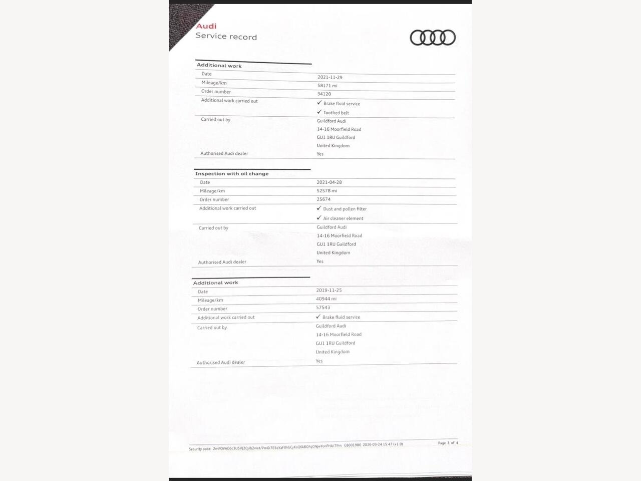 Audi A1 EN66FBC